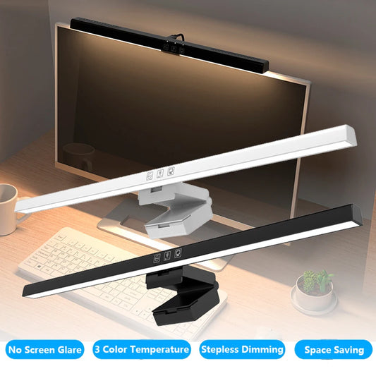 Barra LED para Monitor — Sin Reflejos, 3 Temperaturas de Color | PureLight™