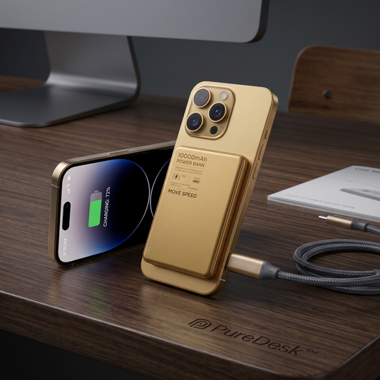 PureEnergy™ Power Bank Magnético Ultra-Slim