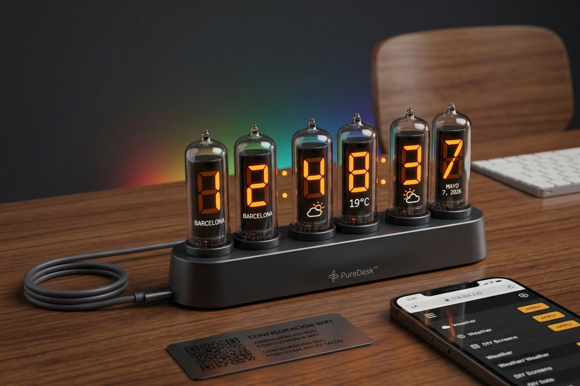 PureTime™ Reloj Digital de Precisión Estética