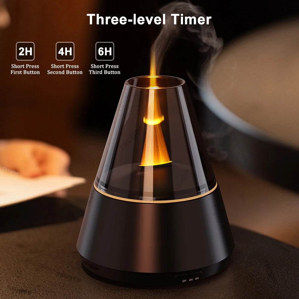 PureFocus™ Humidificador Ambiental de Llama LED