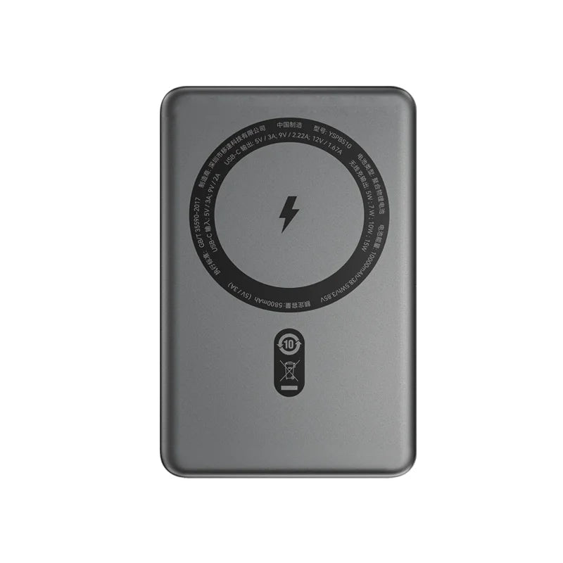 PureEnergy™ Power Bank Magnético Ultra-Slim