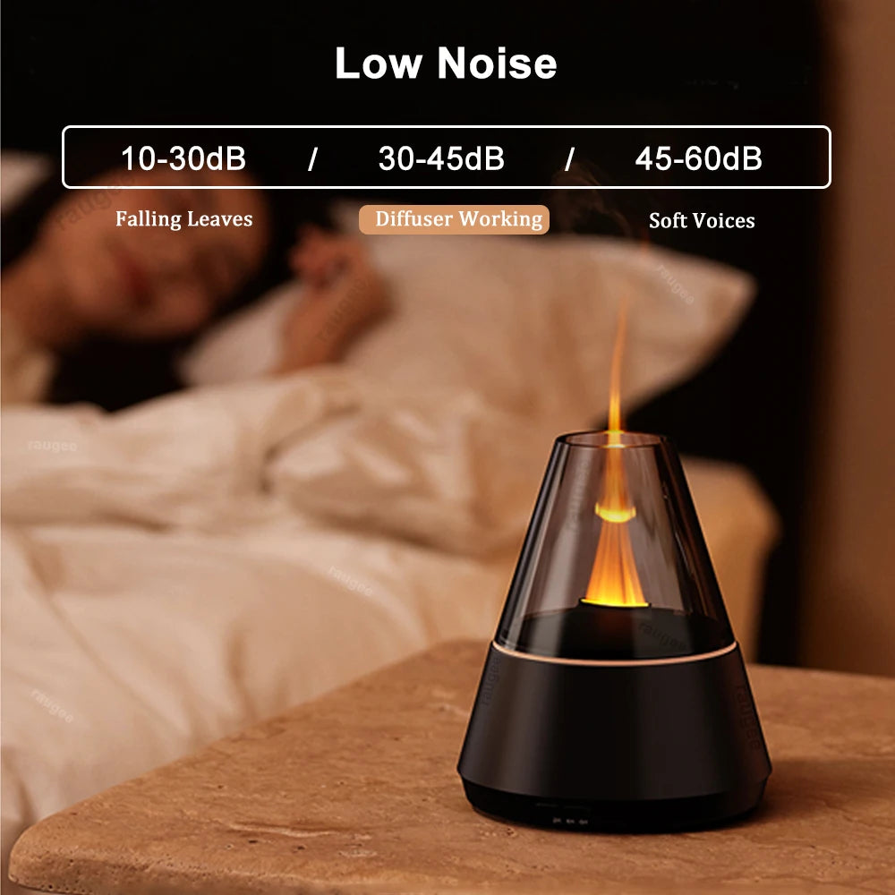 PureFocus™ Humidificador Ambiental de Llama LED